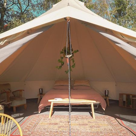 Bell Tent Deluxe Met Hot-Tub Hotel Nederweert-Eind Eksteriør billede